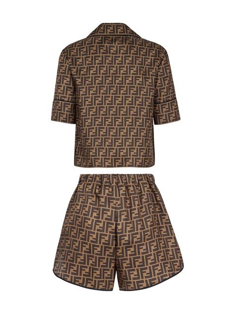 fendi silk pajamas|Silk pajamas FENDI FE5085 A8G3F118W .